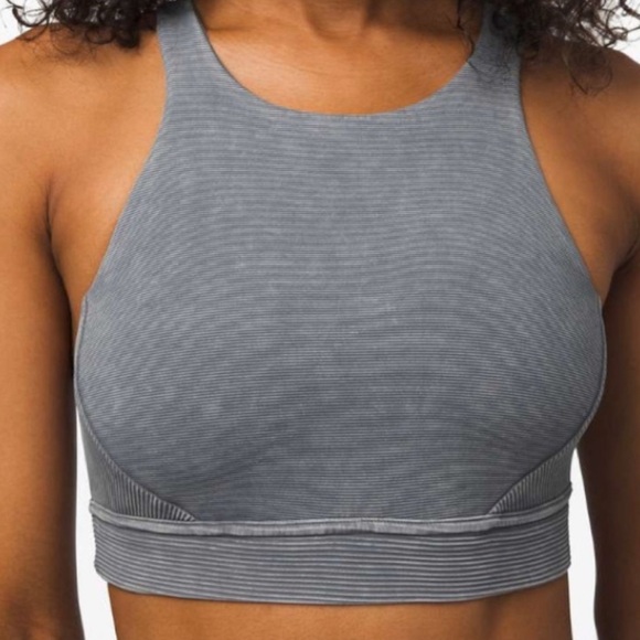 Lululemon Bob and Weave Snow Wash Bra size 8 - Picture 2 of 6